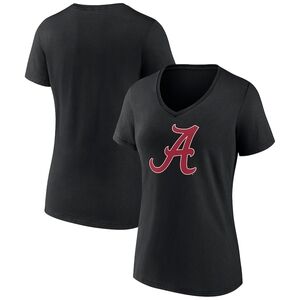 Fanatics Black Tee Alabama, Crimson Tide